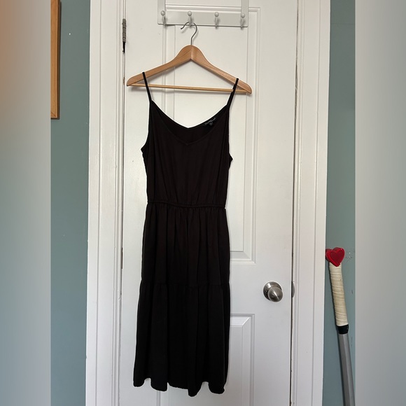 Adorable Black Velvet Heart Sundress - Picture 2 of 5